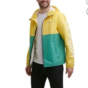 Tommy Hilfiger Color block Windbreaker